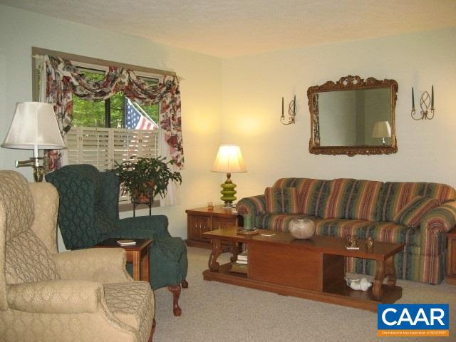 25 Dogleg Road Palmyra, VA 22963 - Photo 6 of 20 Living room boasts oversized windows. Enjoy the beautiful nature that surrounds your home from the inside.