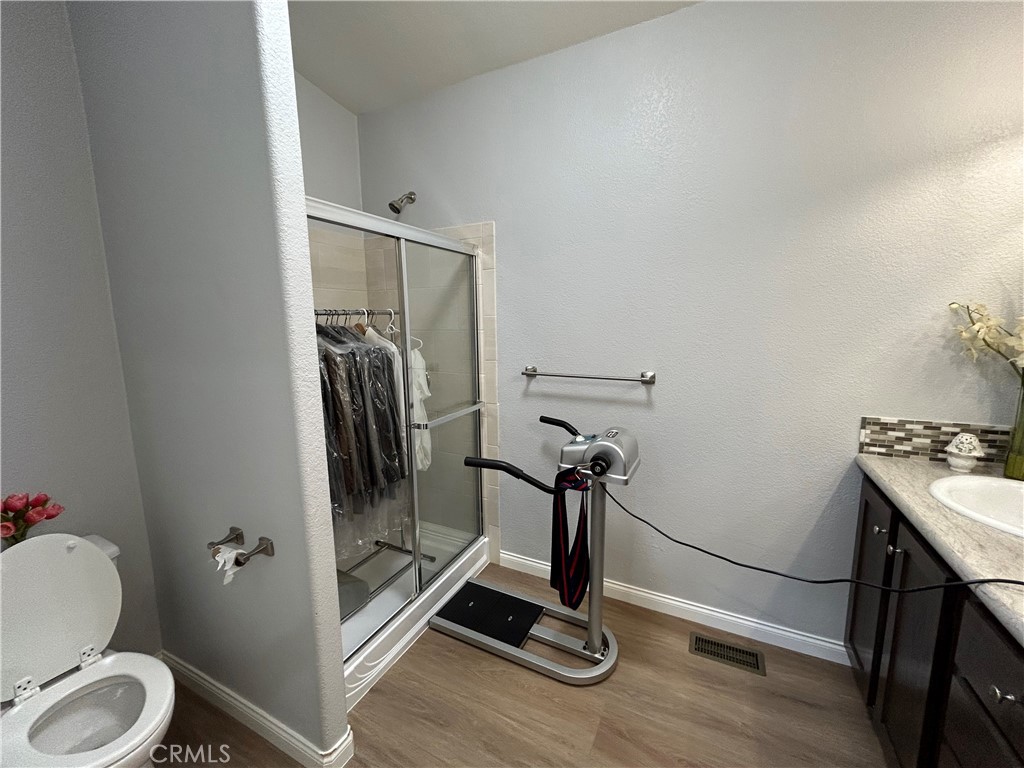 17 Gomes Way Brea, CA 92821 - Photo 19 of 47 a bathroom with a toilet and a shower