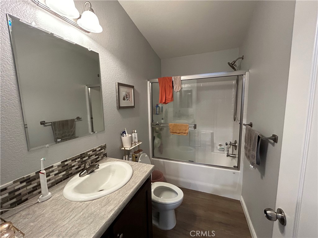 17 Gomes Way Brea, CA 92821 - Photo 21 of 47 a bathroom with a sink a toilet and shower