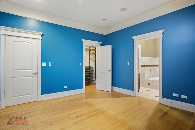 a view of empty room