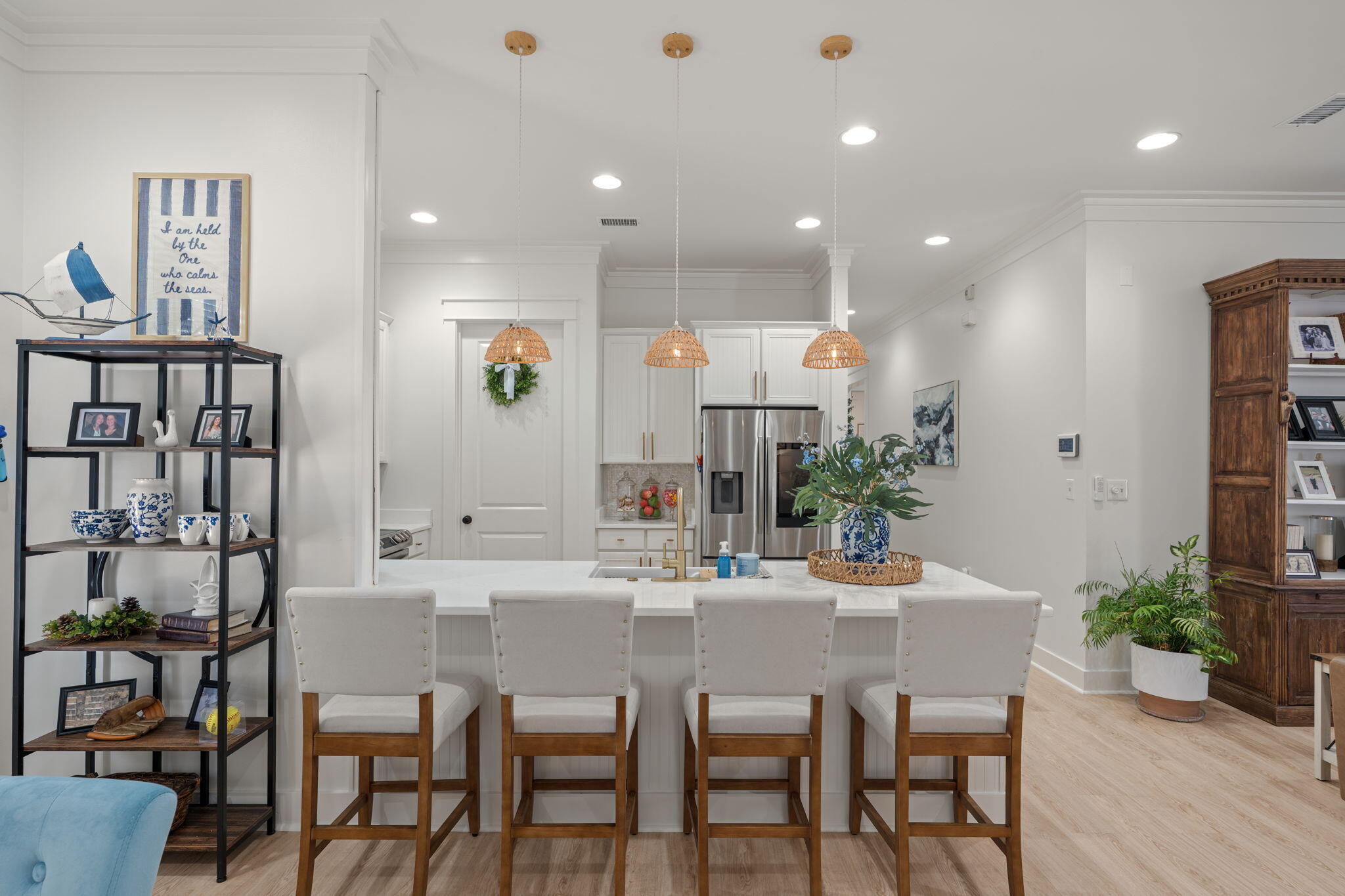 224 Carson Oaks Lane Miramar Beach, FL 32550 - Photo 2 of 27 a dining room with furniture and potted plants