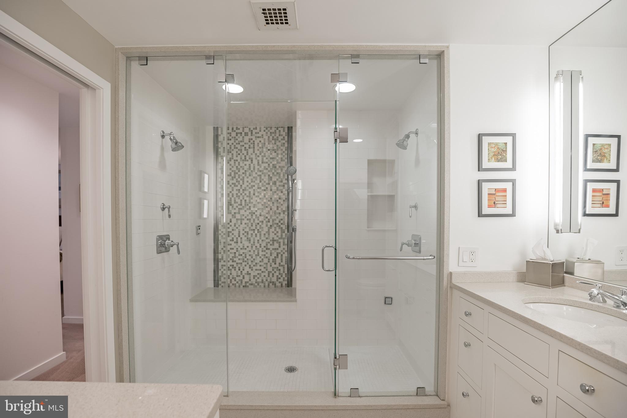220 West Rittenhouse Square, Unit 22B Philadelphia, PA 19103 - Photo 17 of 24 Primary Bath shower