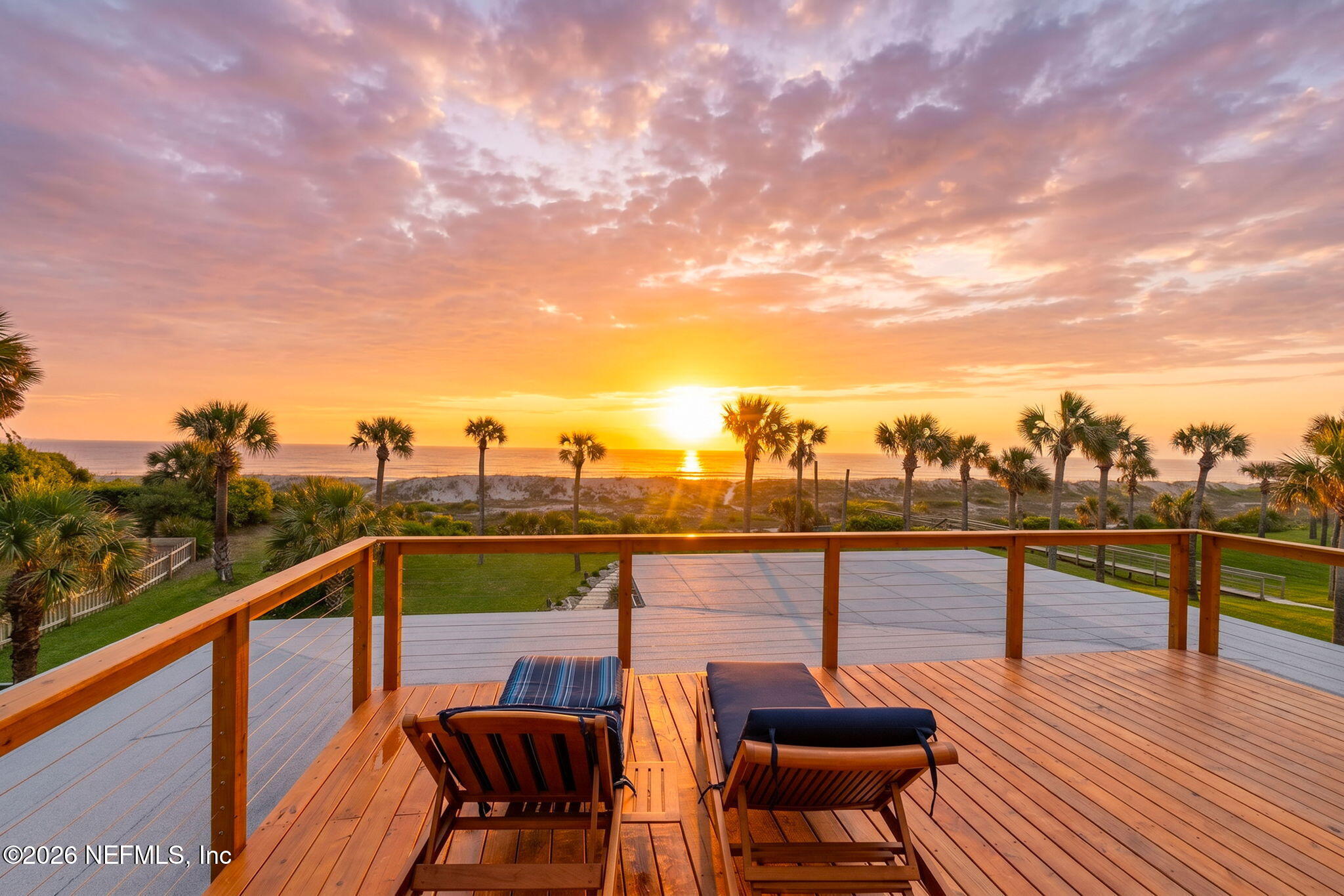 2337 Seminole Road, Unit B Atlantic Beach, FL 32233 - Photo 21 of 24 Rooftop sunrise