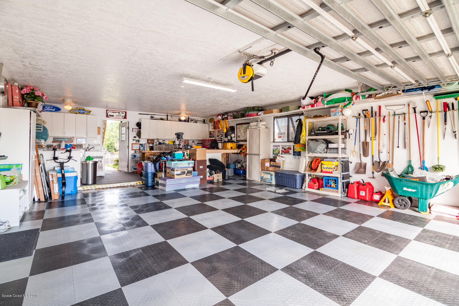 822 Cardinal Road Cocoa, FL 32926 - Photo 27 of 30 Huge garage with workshop