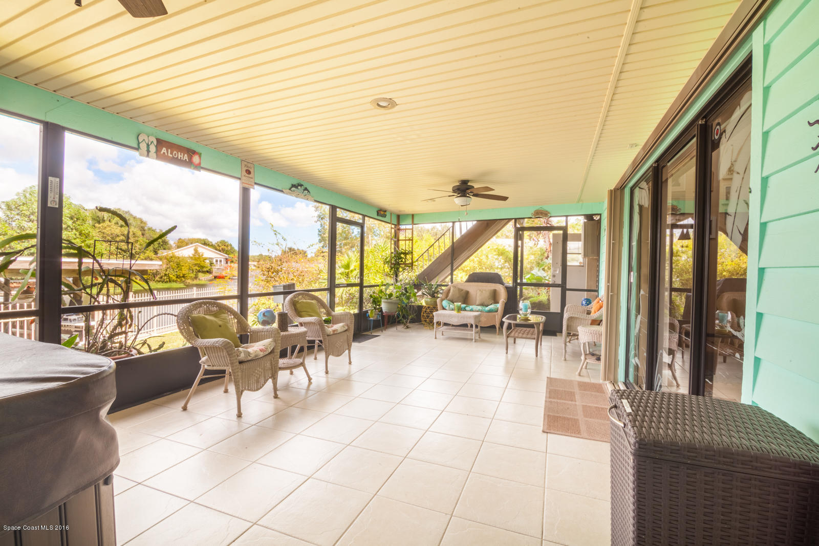 822 Cardinal Road Cocoa, FL 32926 - Photo 28 of 30 Screened porch