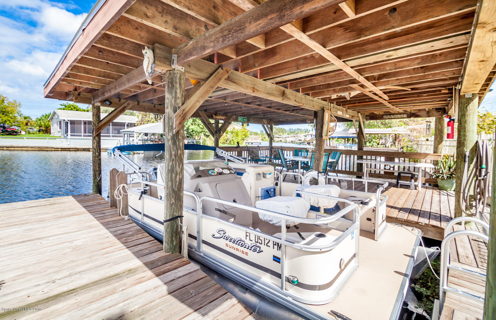822 Cardinal Road Cocoa, FL 32926 - Photo 8 of 30 Boat slip and boat house