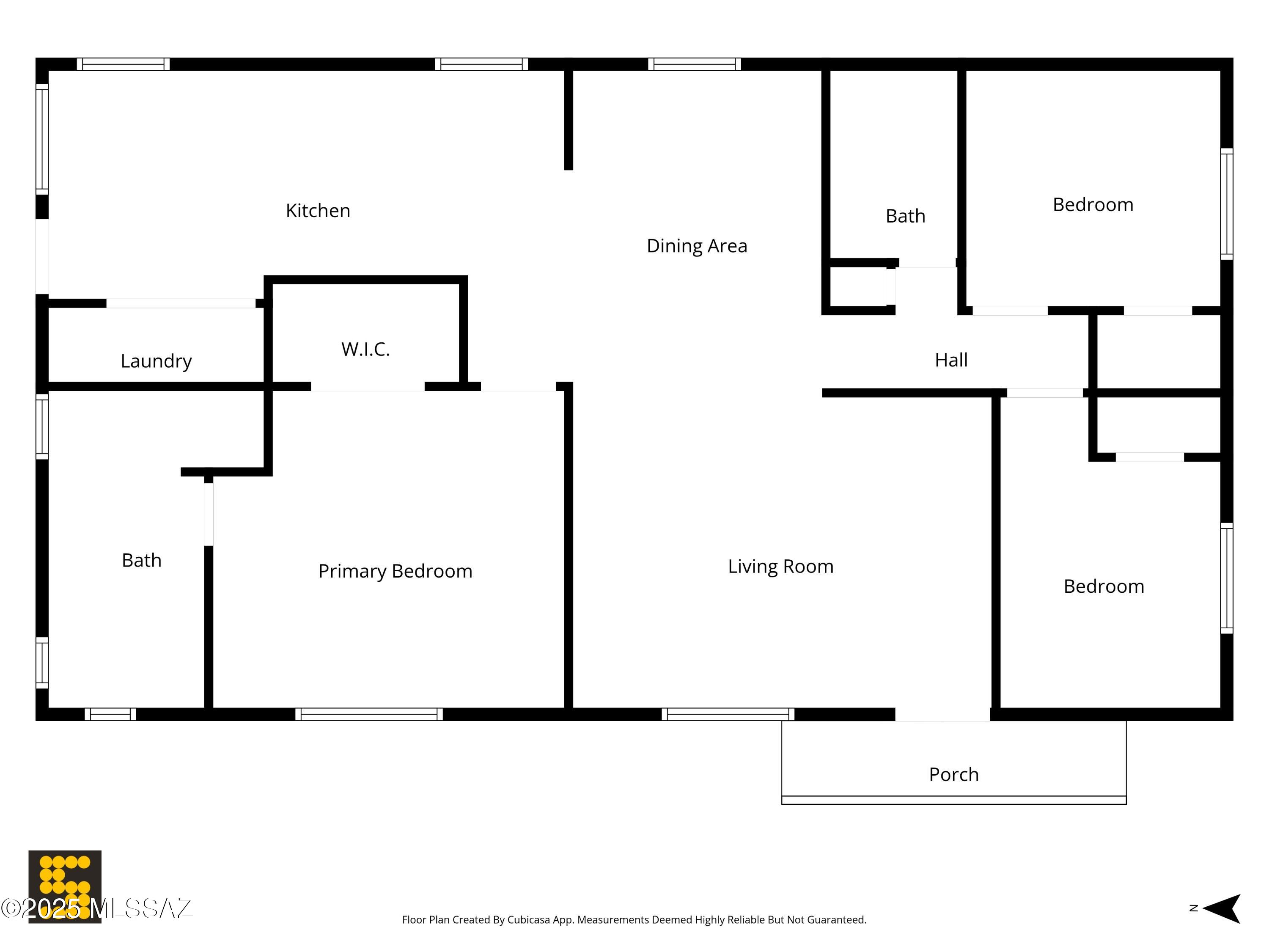 744 West Simmons Road Tucson, AZ 85705 - Photo 27 of 27 Floor plan