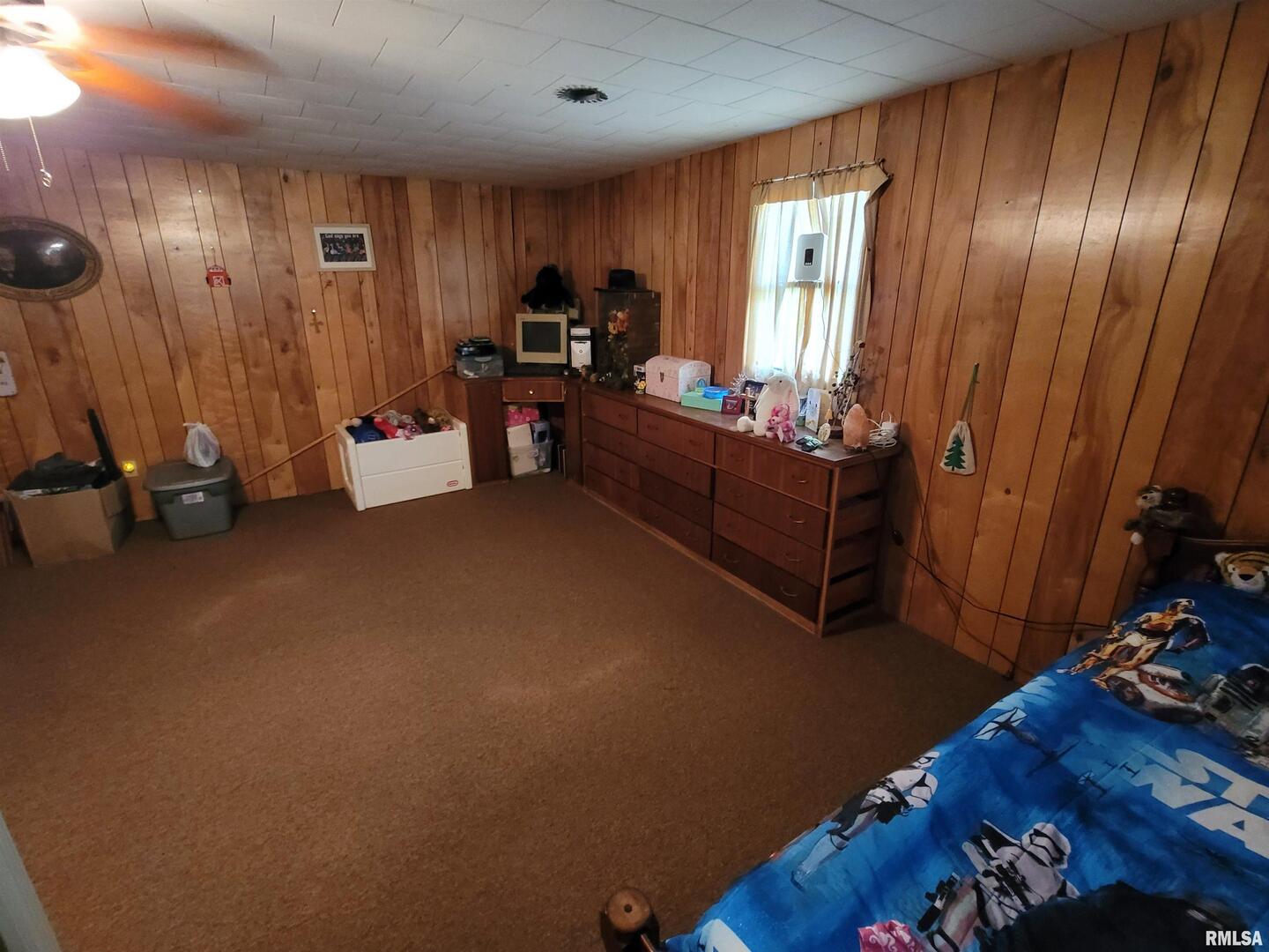 3993 Greenridge Road Alma, IL 62807 - Photo 21 of 45 a bed room with furniture and wooden floor