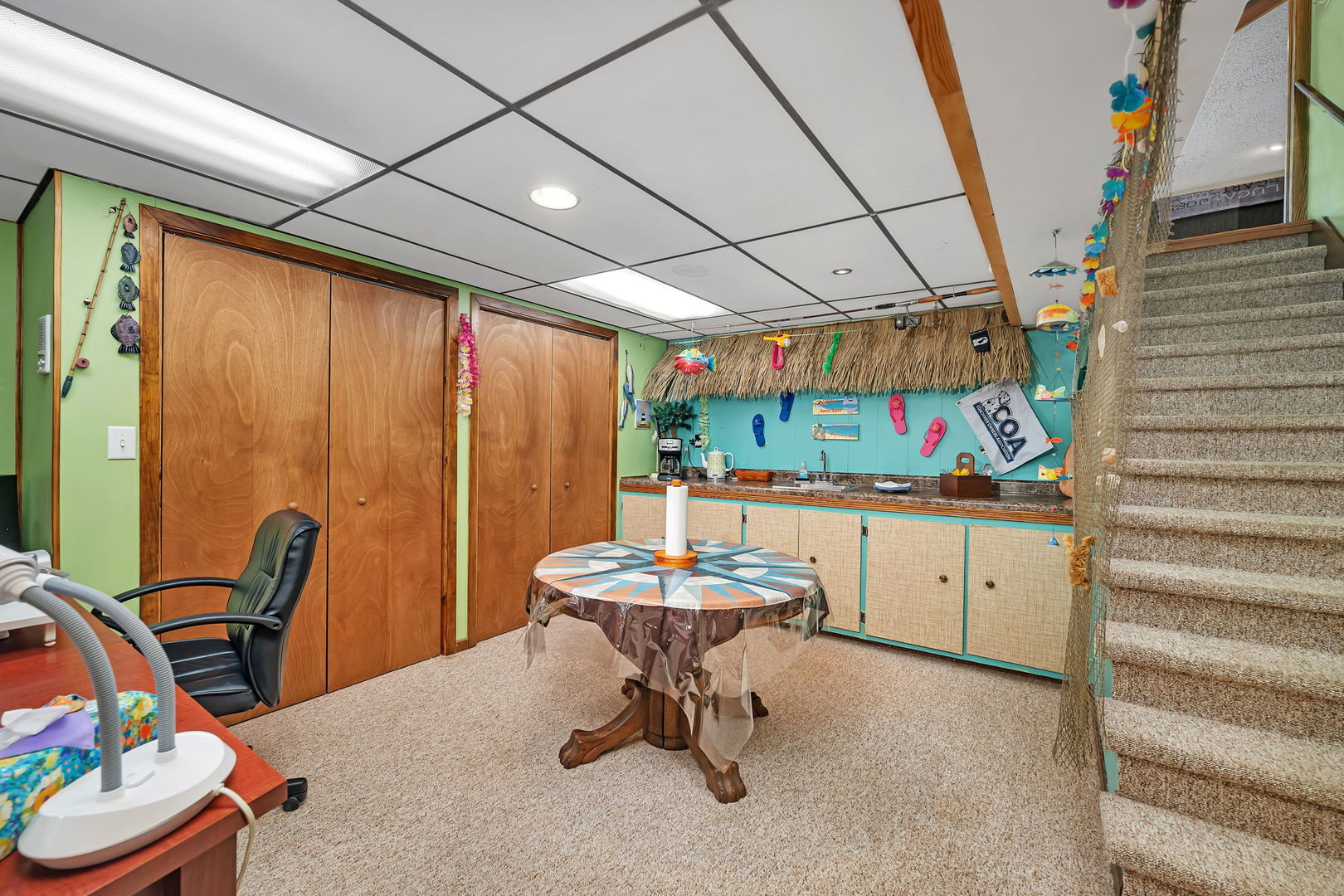 108 Deerpath Drive Minooka, IL 60447 - Photo 27 of 45 a dining room with furniture and a floor to ceiling window