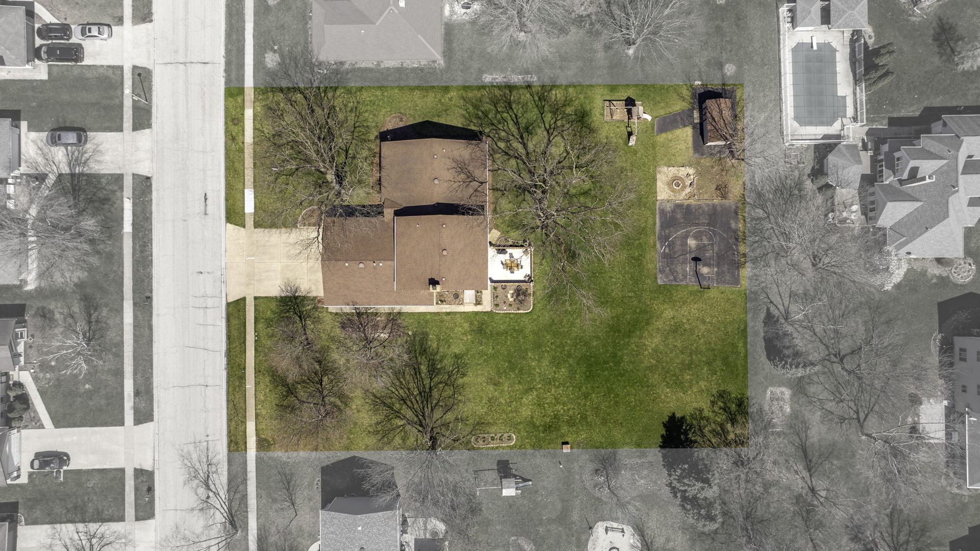 108 Deerpath Drive Minooka, IL 60447 - Photo 42 of 45 aerial view of a house