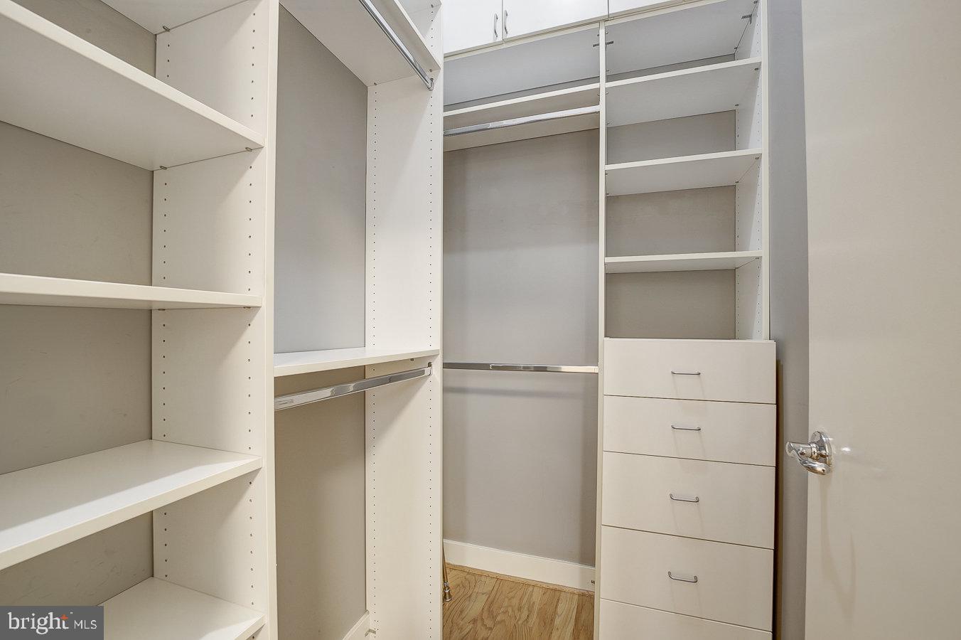 2357 Champlain Street Northwest, Unit 201 Washington, DC 20009 - Photo 6 of 13 a view of an empty walk in closet