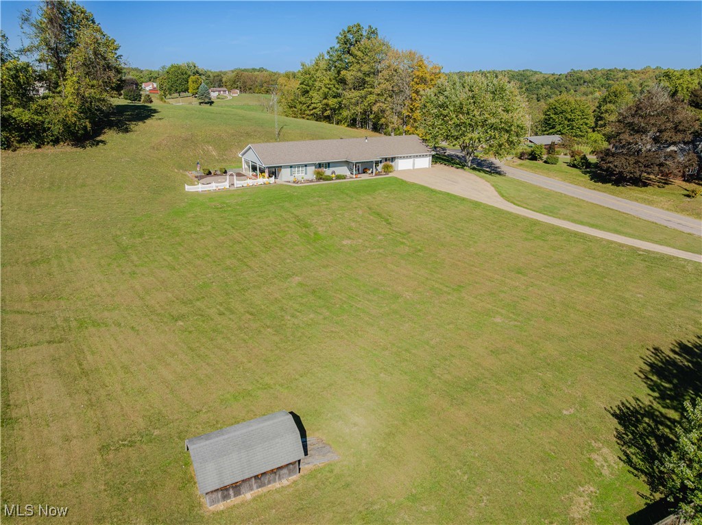90480 Kilgore Ridge Road Scio, OH 43988 - Photo 30 of 39 Aerial view of property and surrounding area