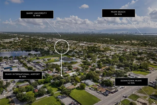 a view of a sky from yard