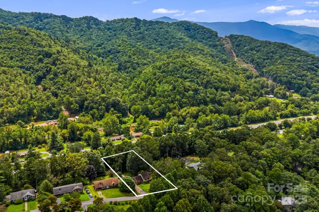 a front view of a house with a potted plant