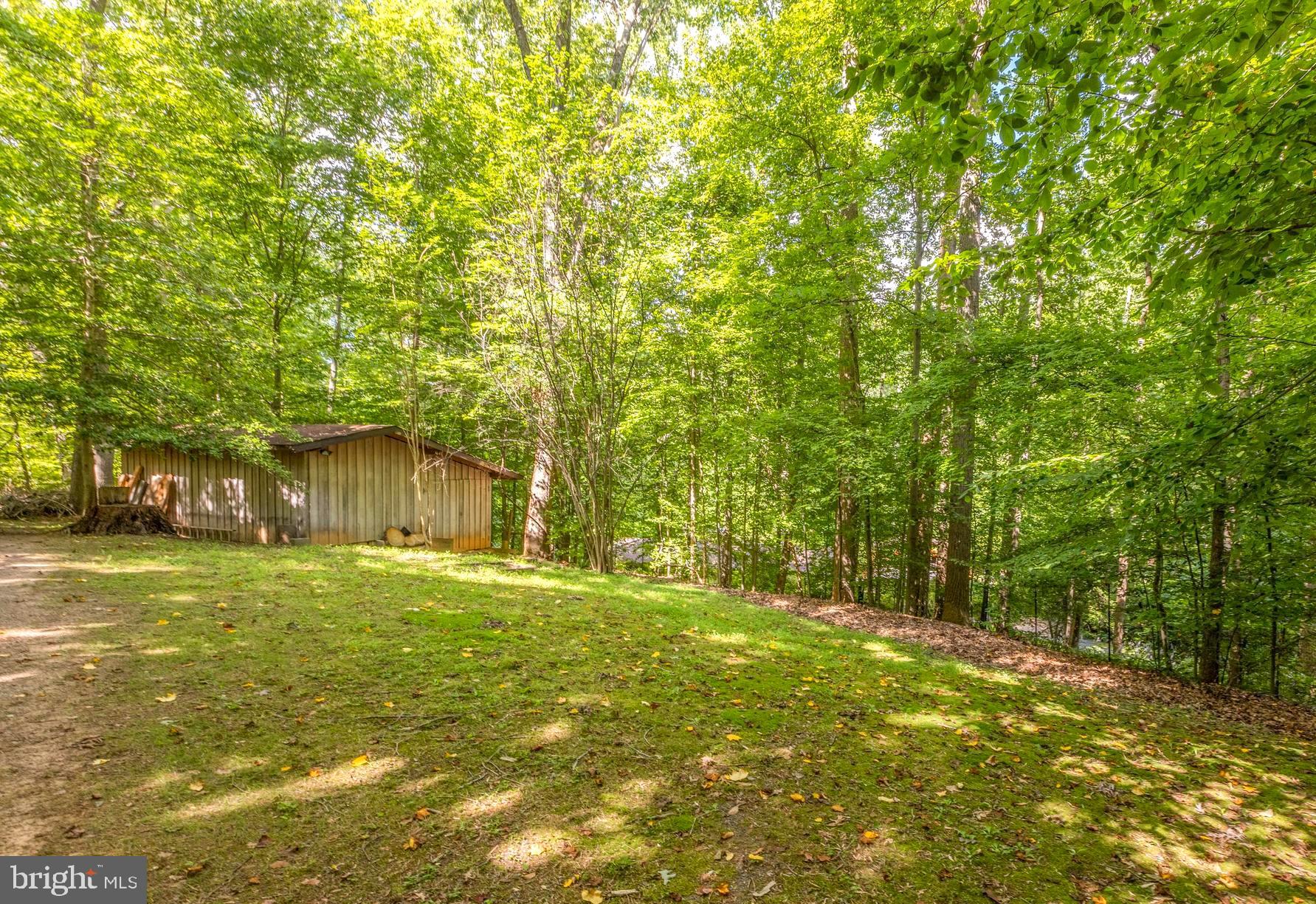 9520 Sagamore Spring Road Great Falls, VA 22066 - Photo 93 of 106 Storage Barn at end of Private Rd/Outside Gate