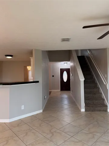 a view of a car garage