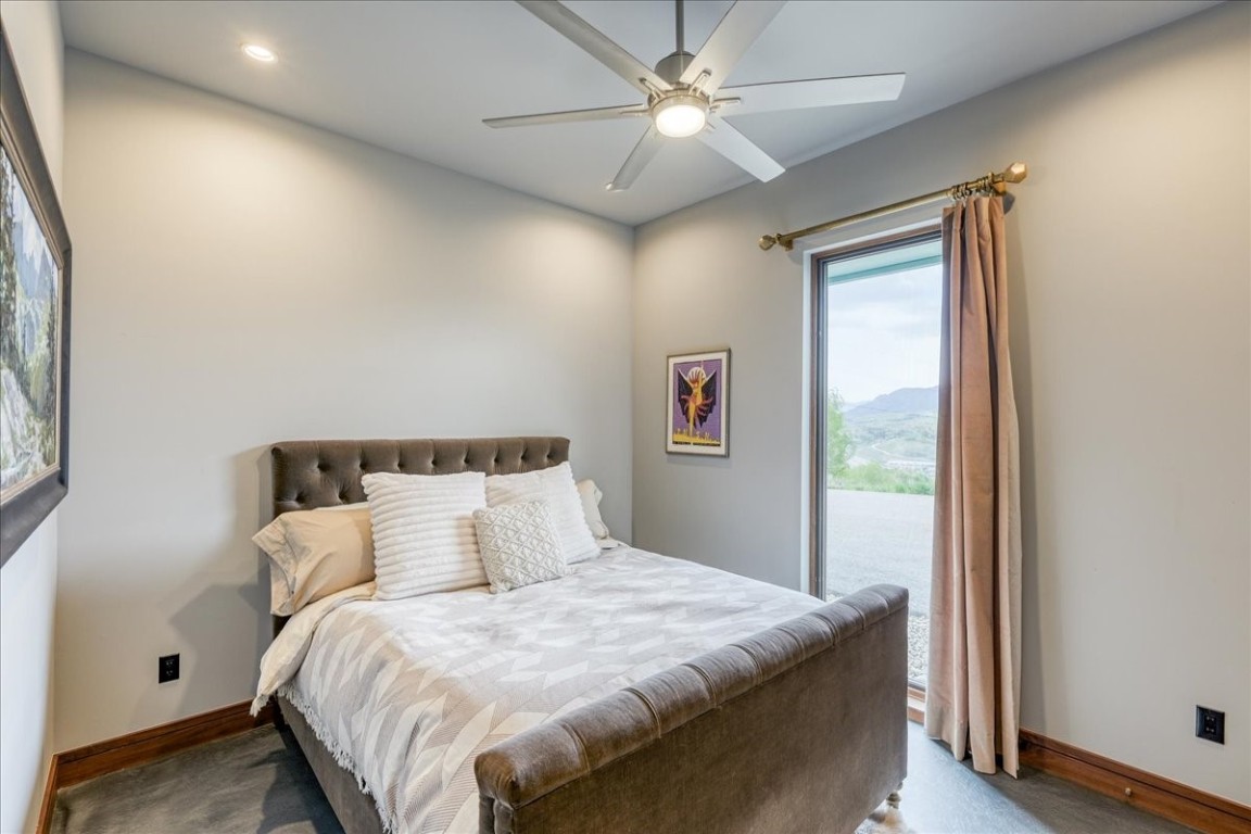 421 Z Road Silverthorne, CO 80498 - Photo 28 of 47 a bedroom with bed and a window