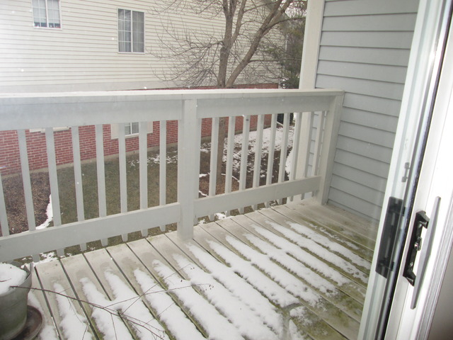 2426 Raleigh Court, Unit 6 Schaumburg, IL 60193 - Photo 18 of 18 a view of wooden balcony