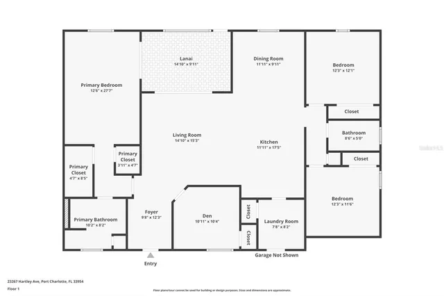 $375,000 | 23267 Hartley Avenue, Port Charlotte, FL 33954