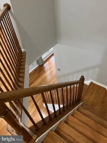 a view of wooden floor