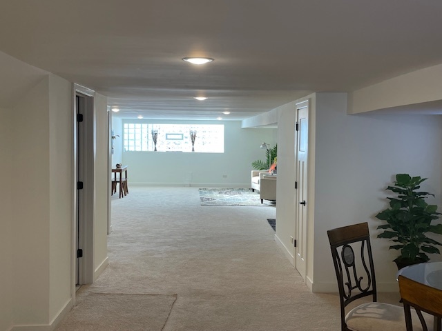446 East 90th Street Chicago, IL 60619 - Photo 26 of 33 a view of hallway with furniture and a yard