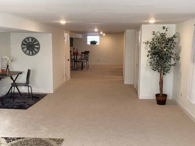 446 East 90th Street Chicago, IL 60619 - Photo 31 of 33 a view of a livingroom with furniture and a potted plant