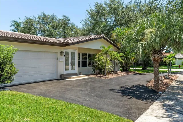 a view of a house with a outdoor space