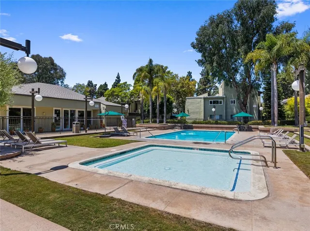 a view of a house with a swimming pool