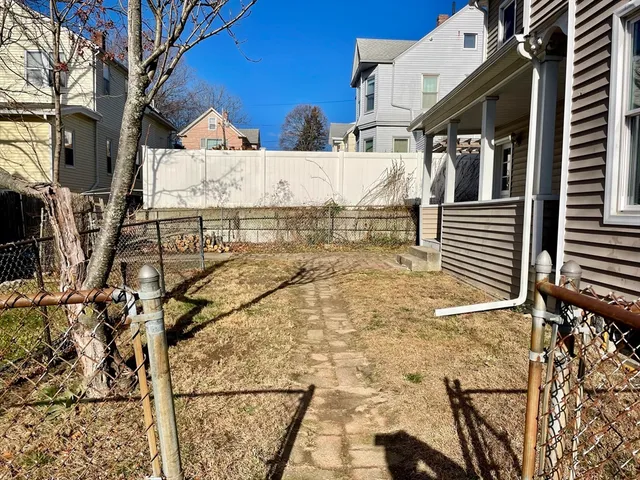 a view of outdoor space and yard
