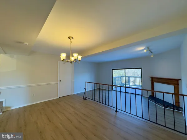 wooden floor in an empty room