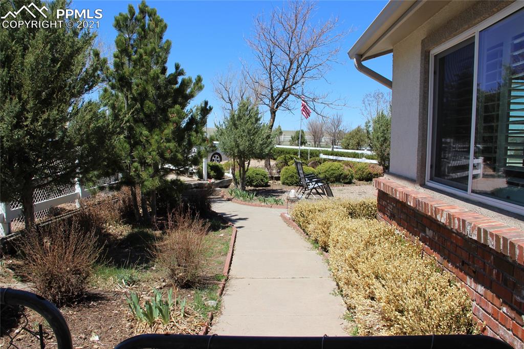 33375 Fogarty Road Calhan, CO 80808 - Photo 49 of 50 a view of a swimming pool with a patio