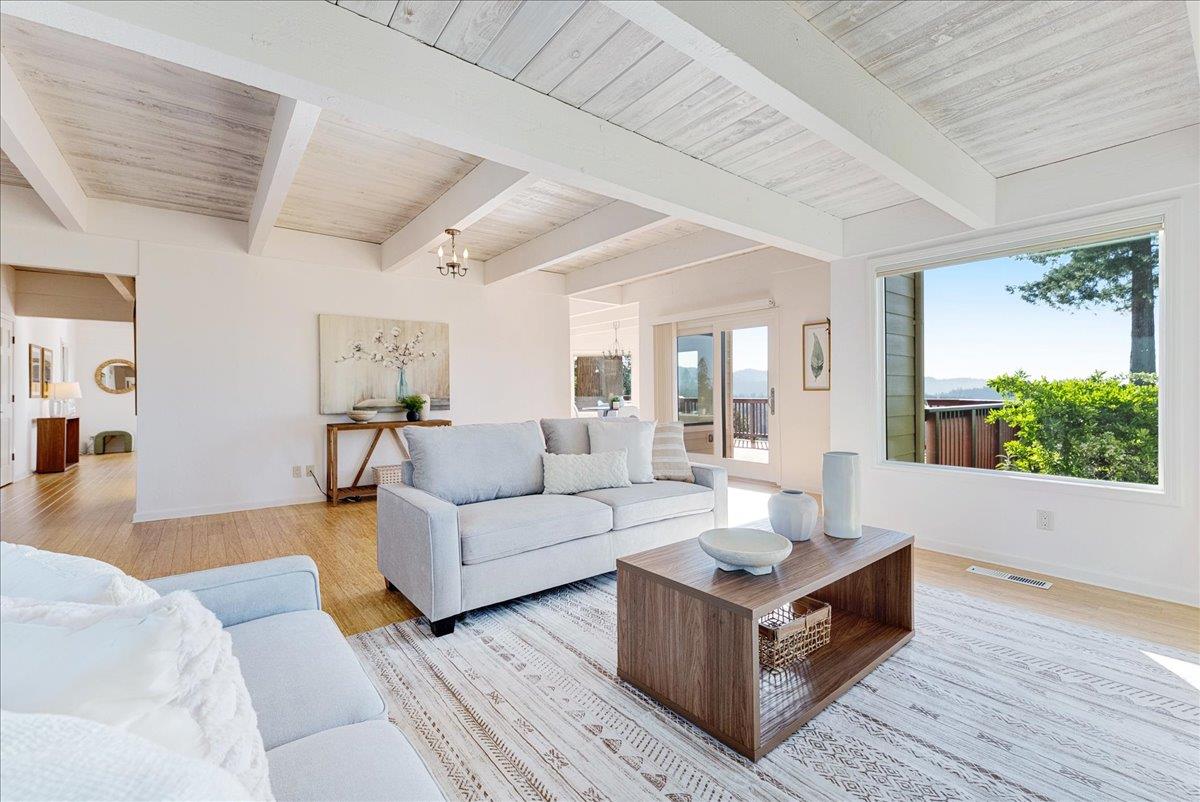 480 Quail Ridge Road Scotts Valley, CA 95066 - Photo 12 of 69 a living room with furniture and a large window
