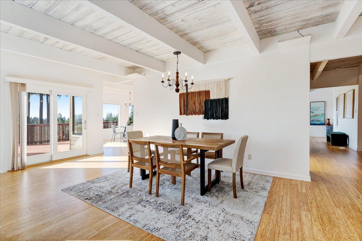 480 Quail Ridge Road Scotts Valley, CA 95066 - Photo 26 of 69 a view of a dining room with furniture