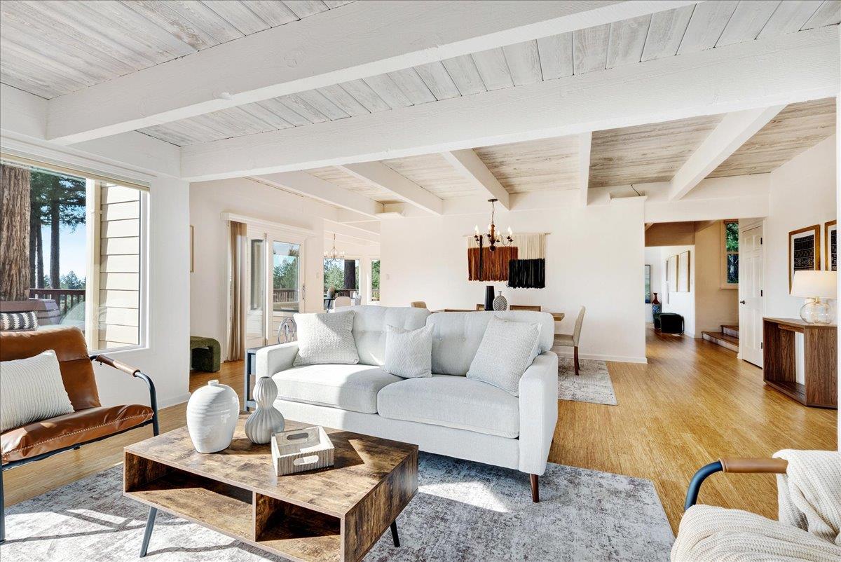 480 Quail Ridge Road Scotts Valley, CA 95066 - Photo 27 of 69 a living room with furniture and a large window