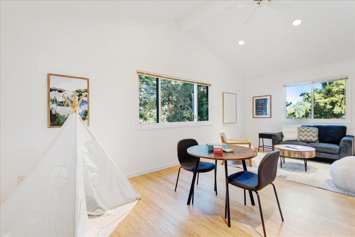 480 Quail Ridge Road Scotts Valley, CA 95066 - Photo 44 of 69 a dining room with furniture and window
