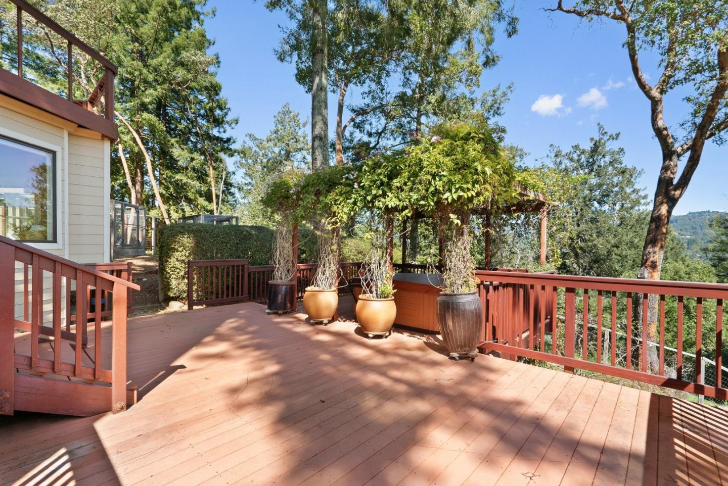 480 Quail Ridge Road Scotts Valley, CA 95066 - Photo 60 of 69 a view of a balcony with chairs
