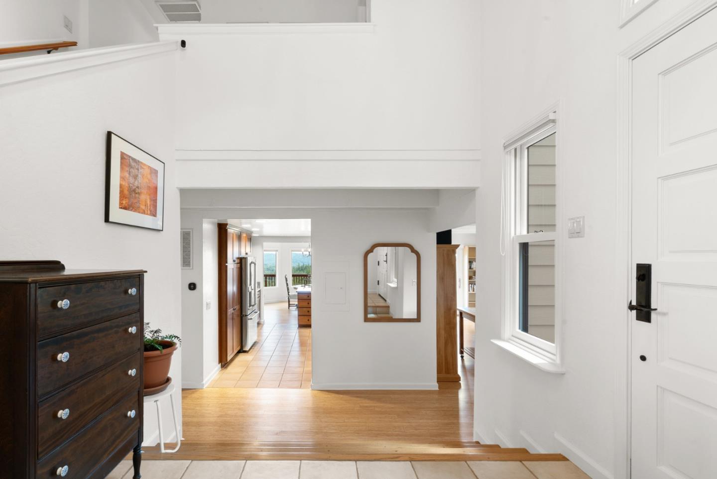 480 Quail Ridge Road Scotts Valley, CA 95066 - Photo 8 of 68 view of living room with furniture and wooden floor