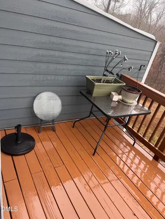 a view of a roof deck