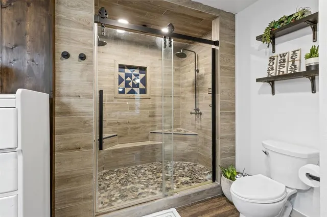 a kitchen with sink cabinets and stove