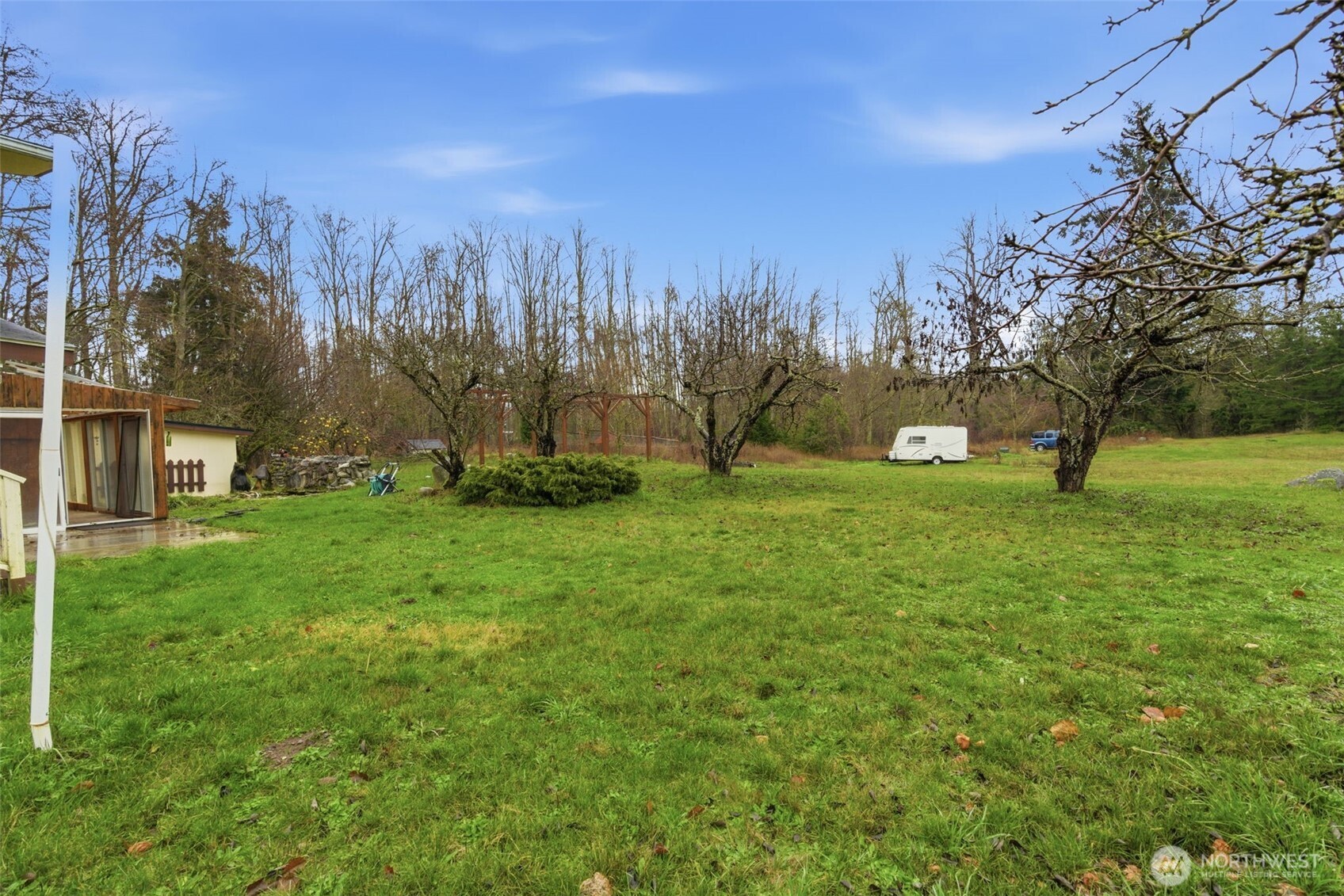 153 Davidson Drive Sequim, WA 98382 - Photo 34 of 36 a view of a garden with trees