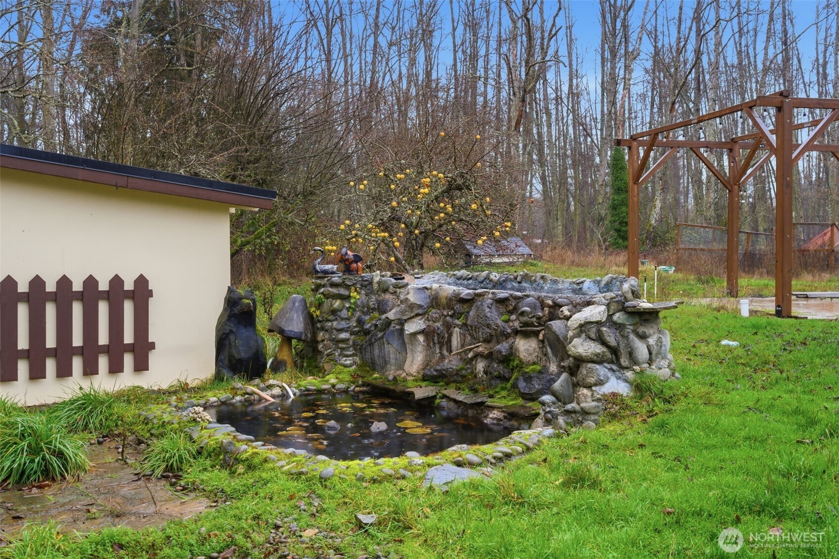 153 Davidson Drive Sequim, WA 98382 - Photo 36 of 36 a view of a back yard of the house