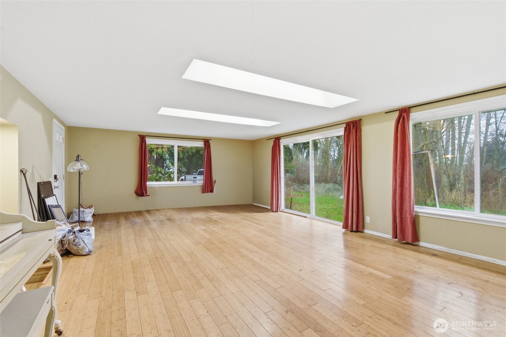 153 Davidson Drive Sequim, WA 98382 - Photo 6 of 36 a view of an empty room with a window
