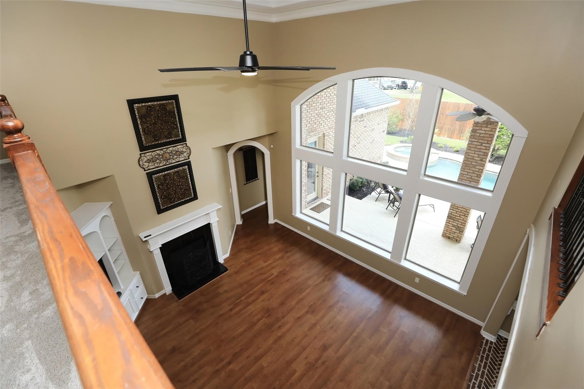 13810 Nathan Ridge Lane Cypress, TX 77429 - Photo 31 of 50 a view of a livingroom with wooden floor