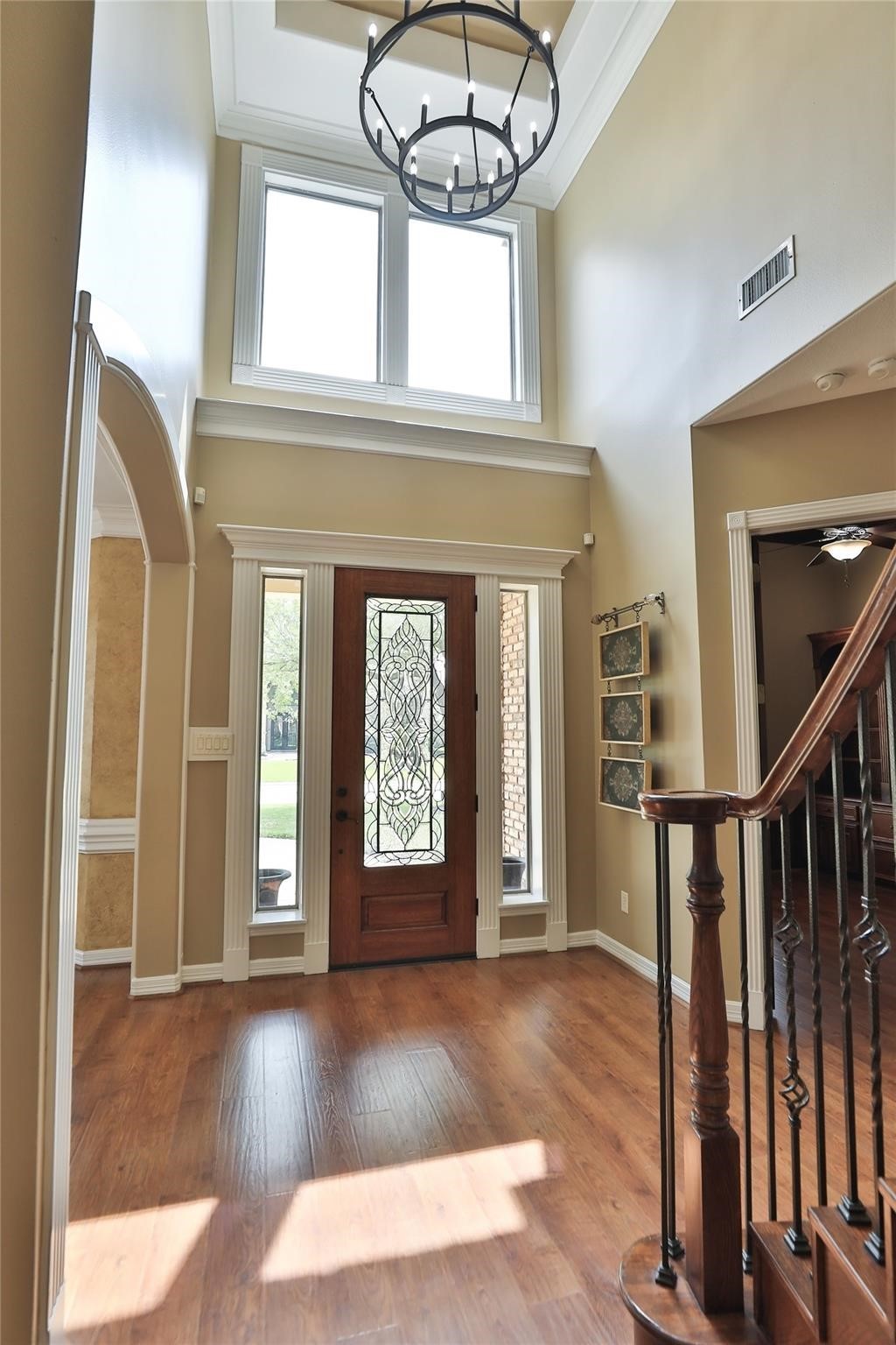 13810 Nathan Ridge Lane Cypress, TX 77429 - Photo 5 of 50 a view of an entryway with wooden floor
