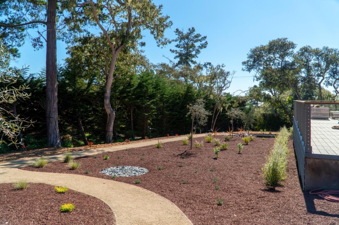 1505 Venadero Road Pebble Beach, CA 93953 - Photo 28 of 36 a view of a backyard of the house