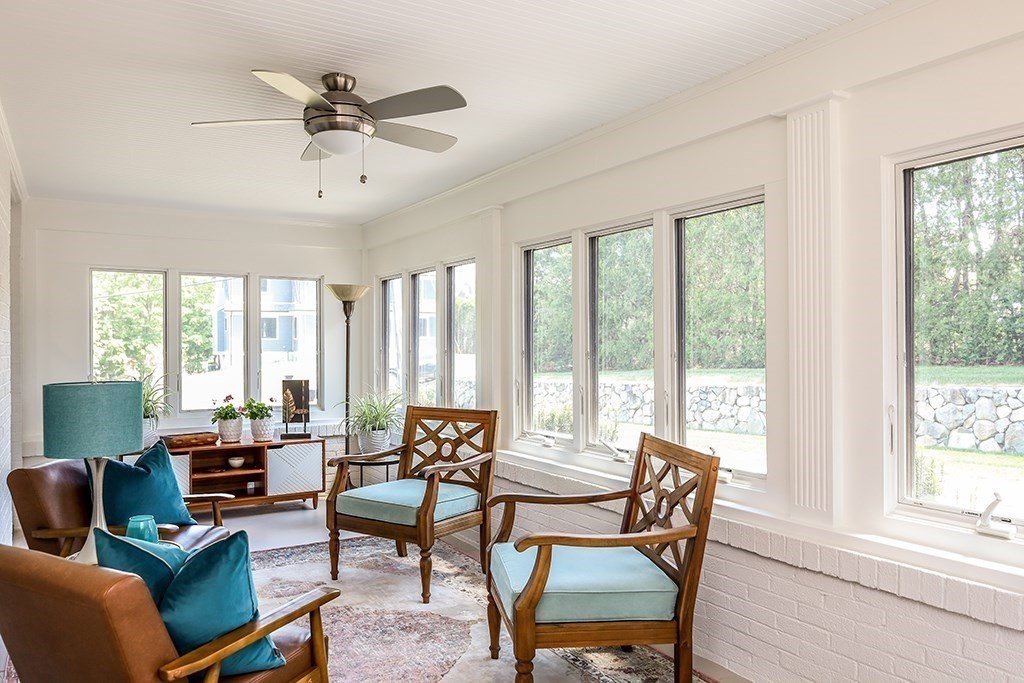 26 Windsor Road Westwood, MA 02090 - Photo 13 of 41 a living room with furniture and a large window