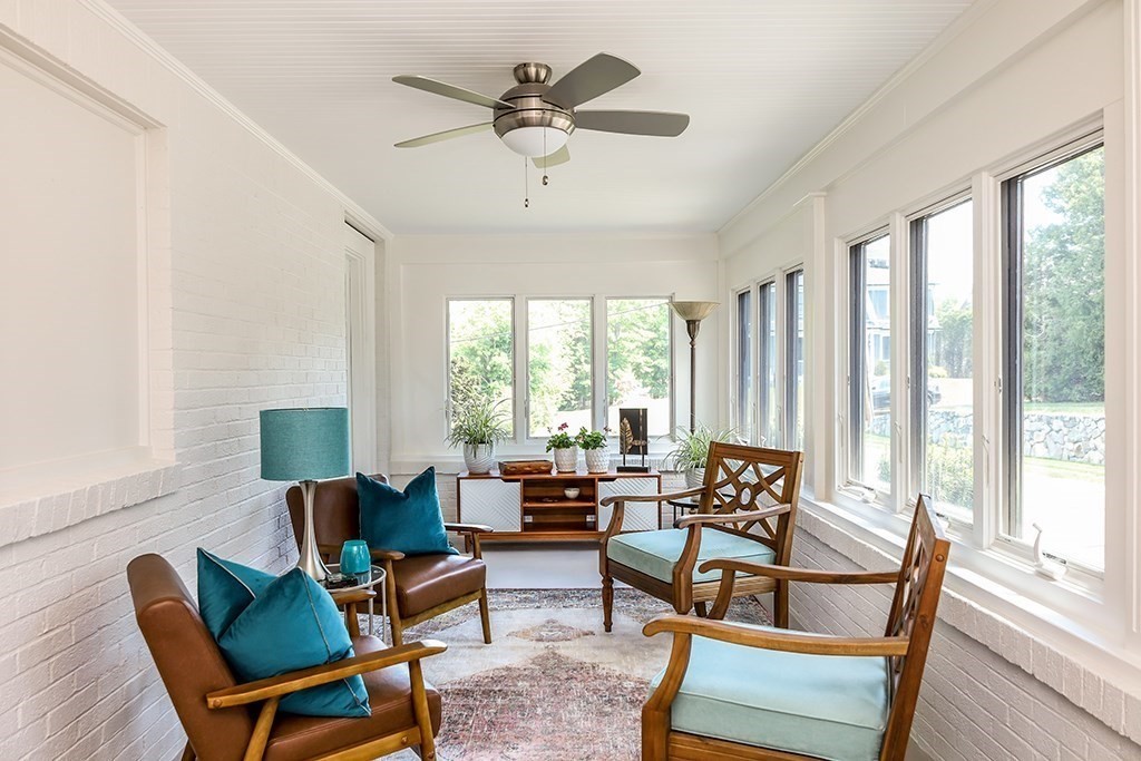 26 Windsor Road Westwood, MA 02090 - Photo 14 of 41 a living room with furniture and a large window