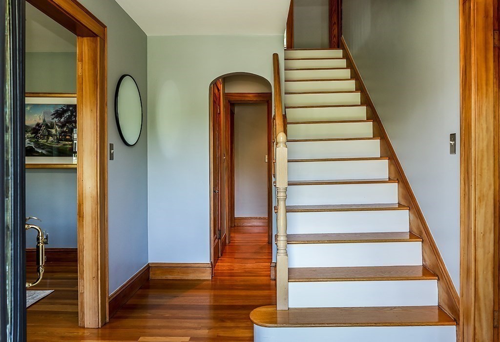 26 Windsor Road Westwood, MA 02090 - Photo 19 of 41 a view of entryway and hall with wooden floor