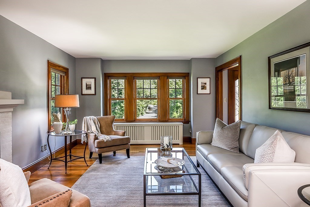 26 Windsor Road Westwood, MA 02090 - Photo 7 of 41 a living room with furniture and a large window