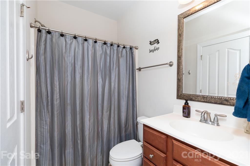 733 Flamingo Road Clover, SC 29710 - Photo 40 of 48 a bathroom with a sink a toilet and shower